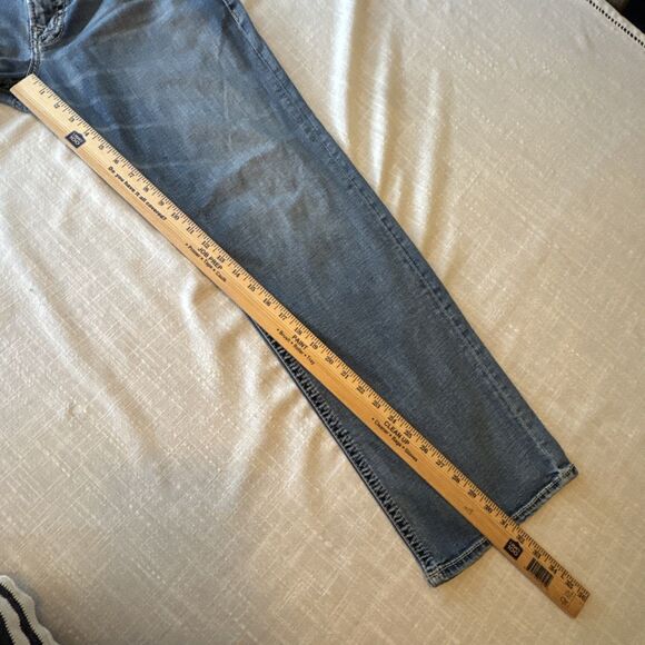 Silver Jeans Co Zac Relaxed‎ Straight Leg Jeans Mens 35/32 Blue Fade - Picture 11 of 12